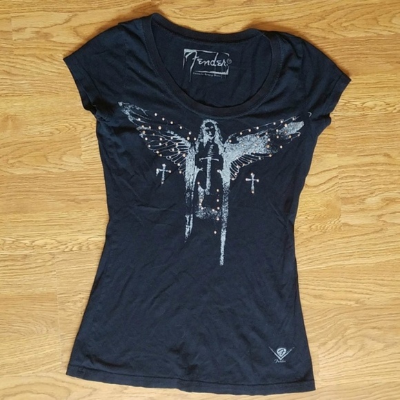 Fender Tee [Rare] - Picture 1 of 6